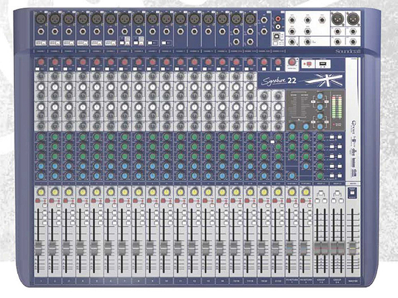  Signaturu 22 英國Soundcraft 帶效果器2編組調音臺